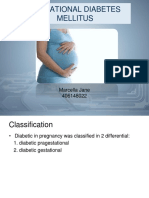 Gestational Diabetes Mellitus