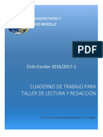 Cuaderno de Trabajo Lectura y Redaccion