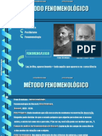 Método Fenomenológico