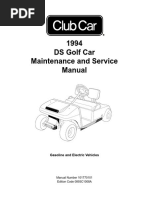 Club Car DS Maintenance and Service Manual