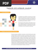 Evaluación de La Exhibición Comercial