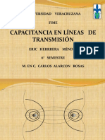 Capacitancia Lineas de Transmision