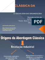 Teoria Clássica de Gestão PDF