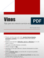 Servicio de Vinos