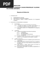 Esquema de Redacción