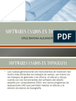 Softwares Usados en Topografia