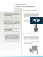 A Range of Effective After-Coolers and Water Separators To Match Your Compressor