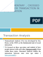 Transaction in Organisation