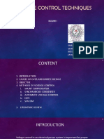 Voltage Control Techniques Session 1