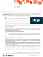 Redação: Doação de Sangue No Brasil: Um Desafio A Ser Superado