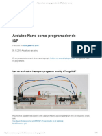 Arduino Nano Como Programador de ISP - Espa