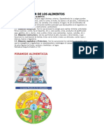 Clasificacion de Los Alimentos