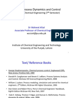 CHE412 Process Dynamics Control BSC Engg 7th Semester