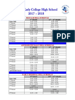 Bell Schedules