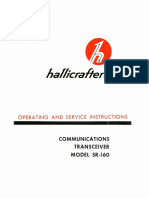 094-90356 Hallicrafters SR-160 Operating and Service Instructions Dec63