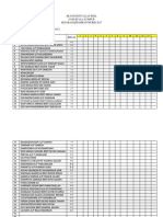 Borang Kehadiran Aktiviti Kokurikulum 2017