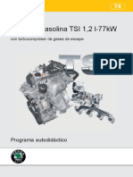 74 - Motor de Gasolina TSI 1,2 L-77 KW