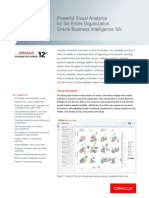 Oracle BI 12c Data Sheet 2745977