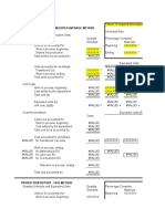 Pro-Rpt - Xls Production Report - Weighted Average Method