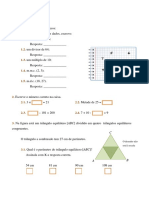 Ficha Avaliação Diagnóstica 6º Ano PDF