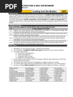 School of Architecture & Built Environment Project 01 Learning From The Masters 45%