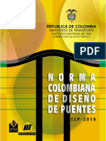 Invias Norma Colombiana de Diseno de Puentes CCP 14 PDF