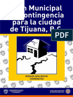 Plan Municipal Terremotos TIJUANA 