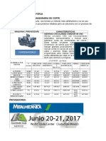 Base de Datos de Maquinaria para Forja