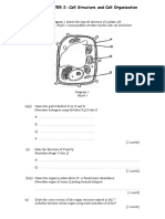 FORM 4: CHAPTER 2: Cell Structure and Cell Organization