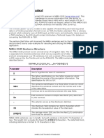 NMEA Software Standard: Parameter Description $ ID MSG, DN CS (CR) (LF)