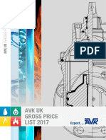 AVK UK Gross Price List