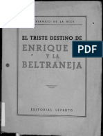 El Triste Destino de Enrique IV y La Beltraneja