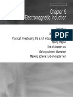 Physics - Chapter 9 - Electromagnetic Indusction