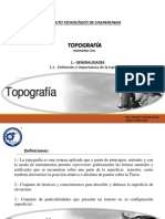 1.1. - Definición e Importacia de La Topografía PDF