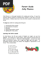 Parent Guide To Jolly Phonics