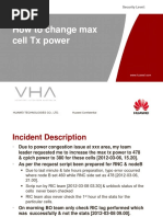 Change TX Power - Huawei