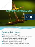 Criminal Procedure