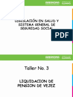 Taller N. 3 Liquidacion Pensión de Vejez