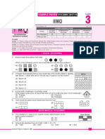 Imo Sample Paper Class-3