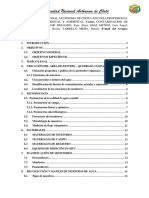 Plan de Monitoreo de La Quebrada Colpamayo