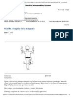 Subida y Bajada de La Máquina