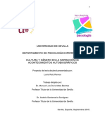 Tesis Doctoral Lucía Ruiz Ramos: CULTURA Y GÉNERO EN LA NARRACIÓN DE ACONTECIMIENTOS AUTOBIOGRÁFICOS