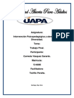 Trabajo Final de Intervención Psicopedagógica