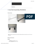 End Plates: Y-Axis Rail Assembly (PS20026)