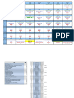 Step 1 Study Schedule Template