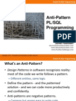 Anti-Pattern PLSQL Programming PDF