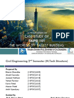 Presentation On Case Study of Taipei 101 by Akash PDF