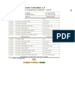 Genetic Calculator 1.3: Species: White Eye-Ring Group Lovebirds - Result