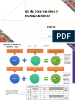 Catálogo de Observaciones y Recomendaciones