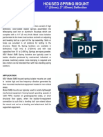 1" (25mm), 2" (50mm) Deflection: Description